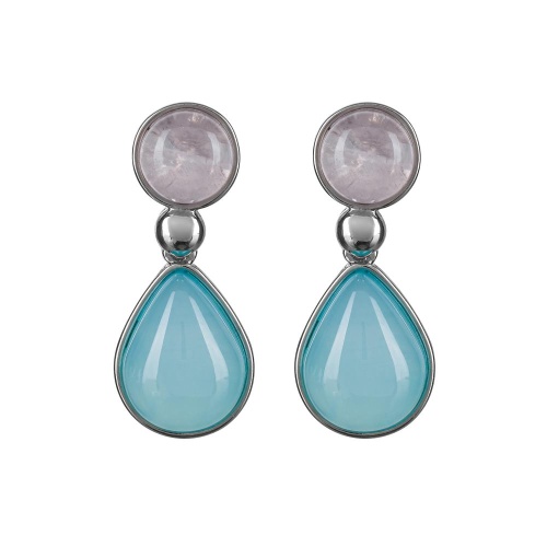 Серьги Possebon Q. Rose, Azul, A0738.7.20 S